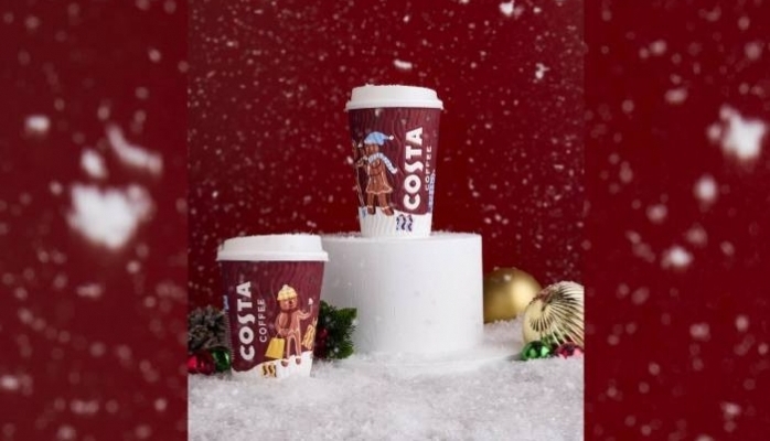 Yeni Yıl Mutluluğu Costa Coffee'de