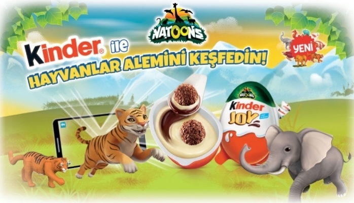 Dünyaca Ünlü KINDER JOY Natoons Koleksiyonu Şimdi Türkiye'de!