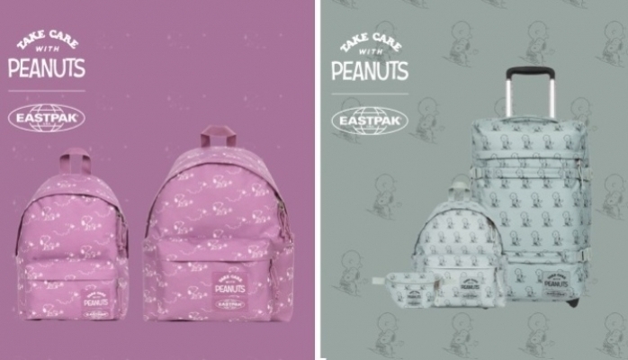 Eastpak x Peanuts Koleksiyonu Sneaks Up'ta!