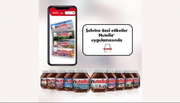 Türkiye'nin 81 İli  60. Yılını Kutlayan Nutella'nın Kavanozlarında