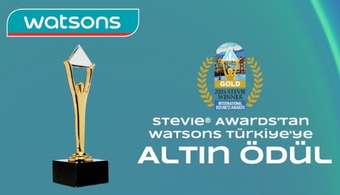 Watsons Türkiye'ye Stevie Awards'dan Altın Ödül