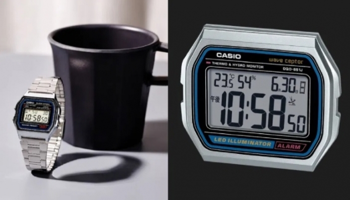 Casio İkonik Kol Saatini Masa Saatine Dönüştürdü