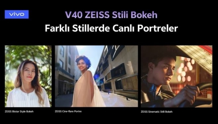 vivo'nun ZEISS İş Birliğiyle Geliştirdiği V40'ın Kamera Stilleri